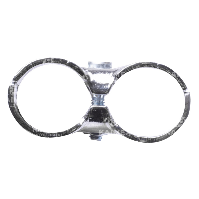 Unión doble c/adaptador plástico cromada