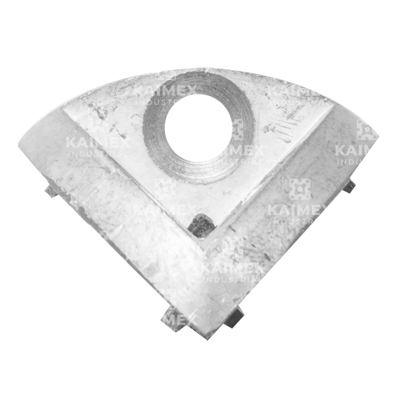 Esquinero R triple ESD p/perfil 40x40