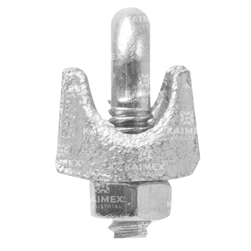 Perrito para sujetar cable acerado 1/8