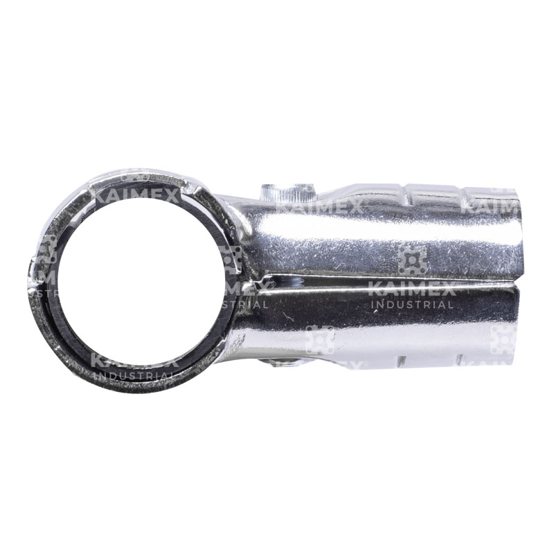 Union t tipo bisagra cromada