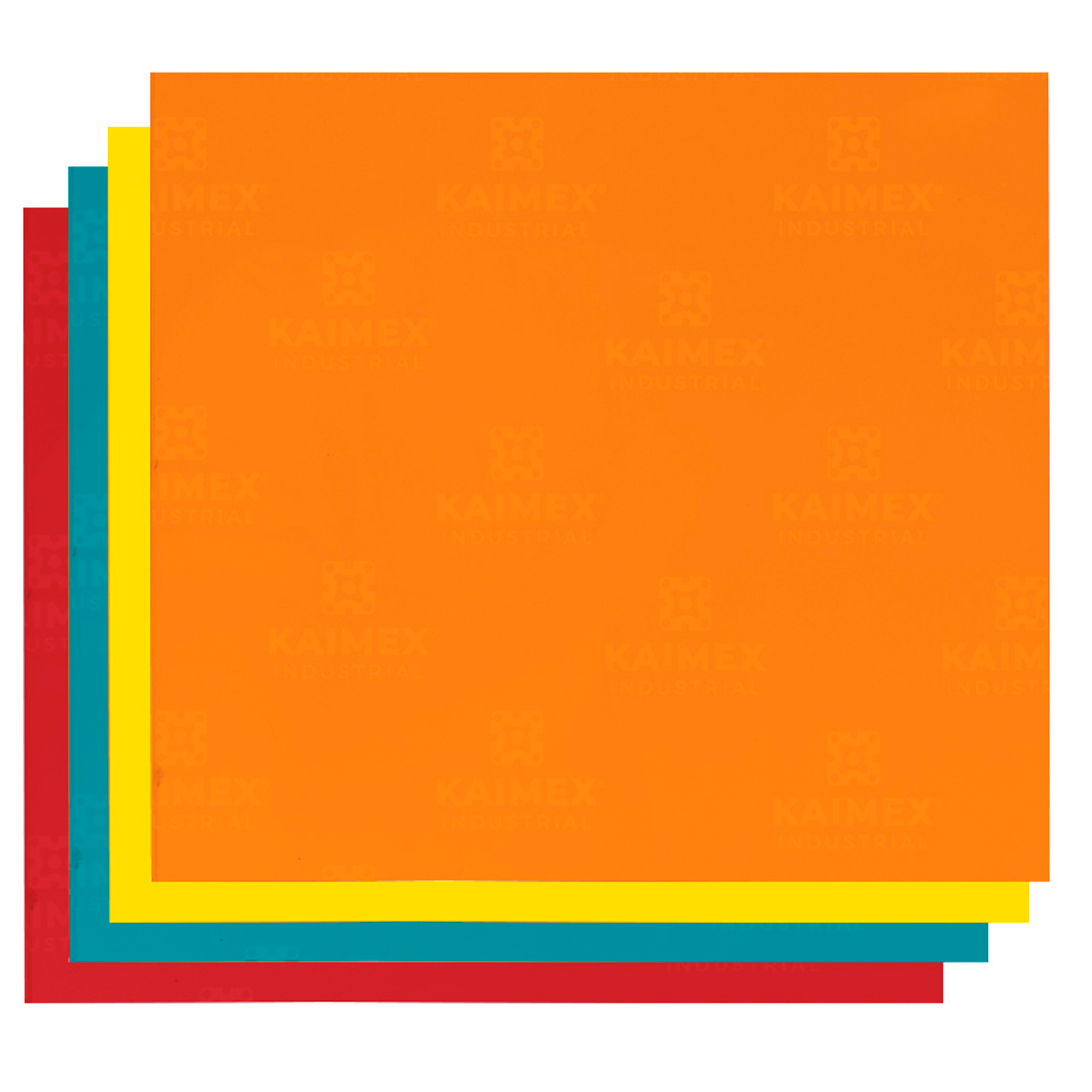 Hoja plastico PVC de color 3mm